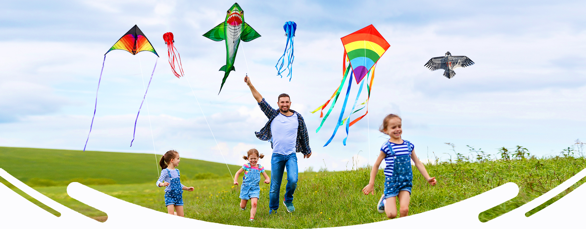 Butterfly kites