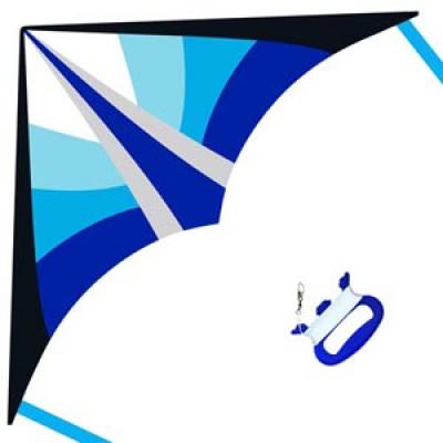 2392-3 Blue Color Delta Kite