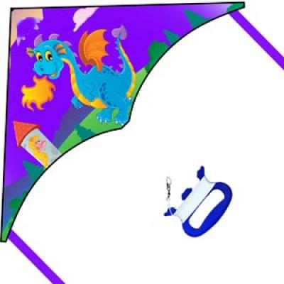 2402 Dinosaur Delta Kite