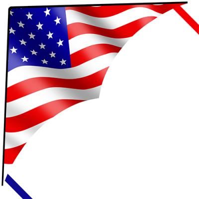 2440 Star and Stripe Flag Delta Kite