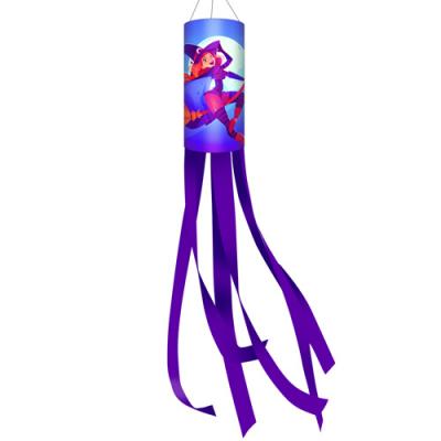 1016 Halloween Witch Windsock